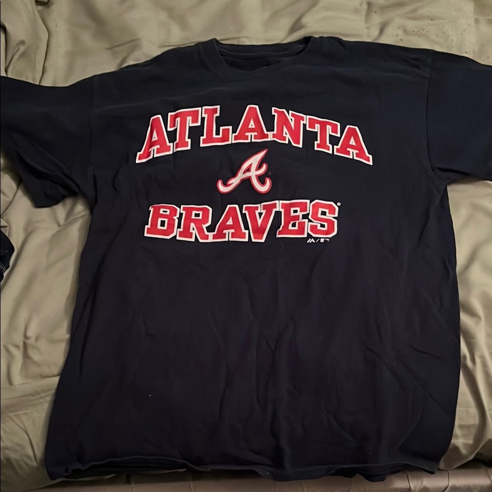 Atlanta Braves Navy T-Shirt
